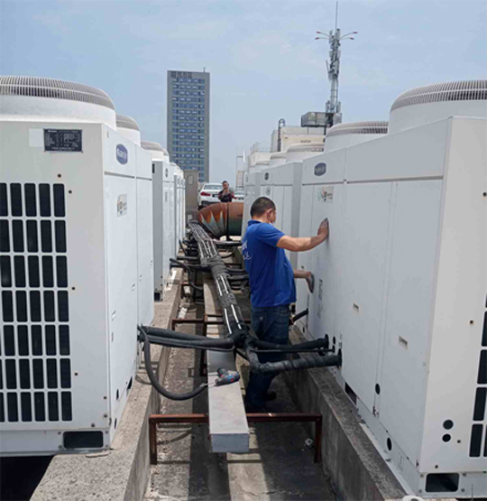 泸州市中央空调制热和不制冷系统维修方法